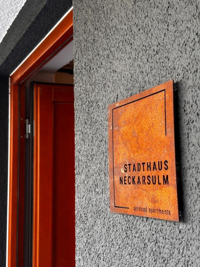Stadthaus Neckarsulm Serviced Apartments - Stadthaus Heiner Bagian luar foto
